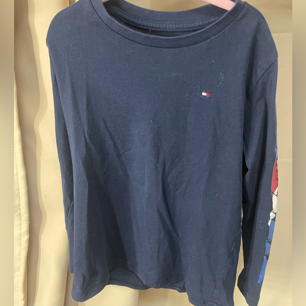 Tommy Hilfiger Navy Tee with Logo